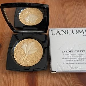Lancome La Rose Liberté 01 Magnifique Illuminating Powder NIB NEW RARE discontin